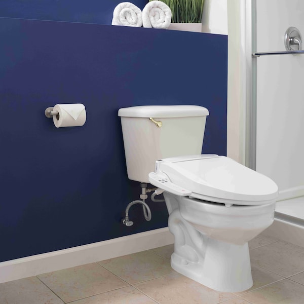 Swash Select BL67 Sidearm Bidet Seat, Elongated White